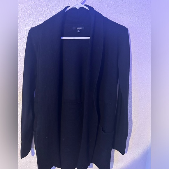 black premise cardigan Medium hoodie women’s - Picture 11 of 14